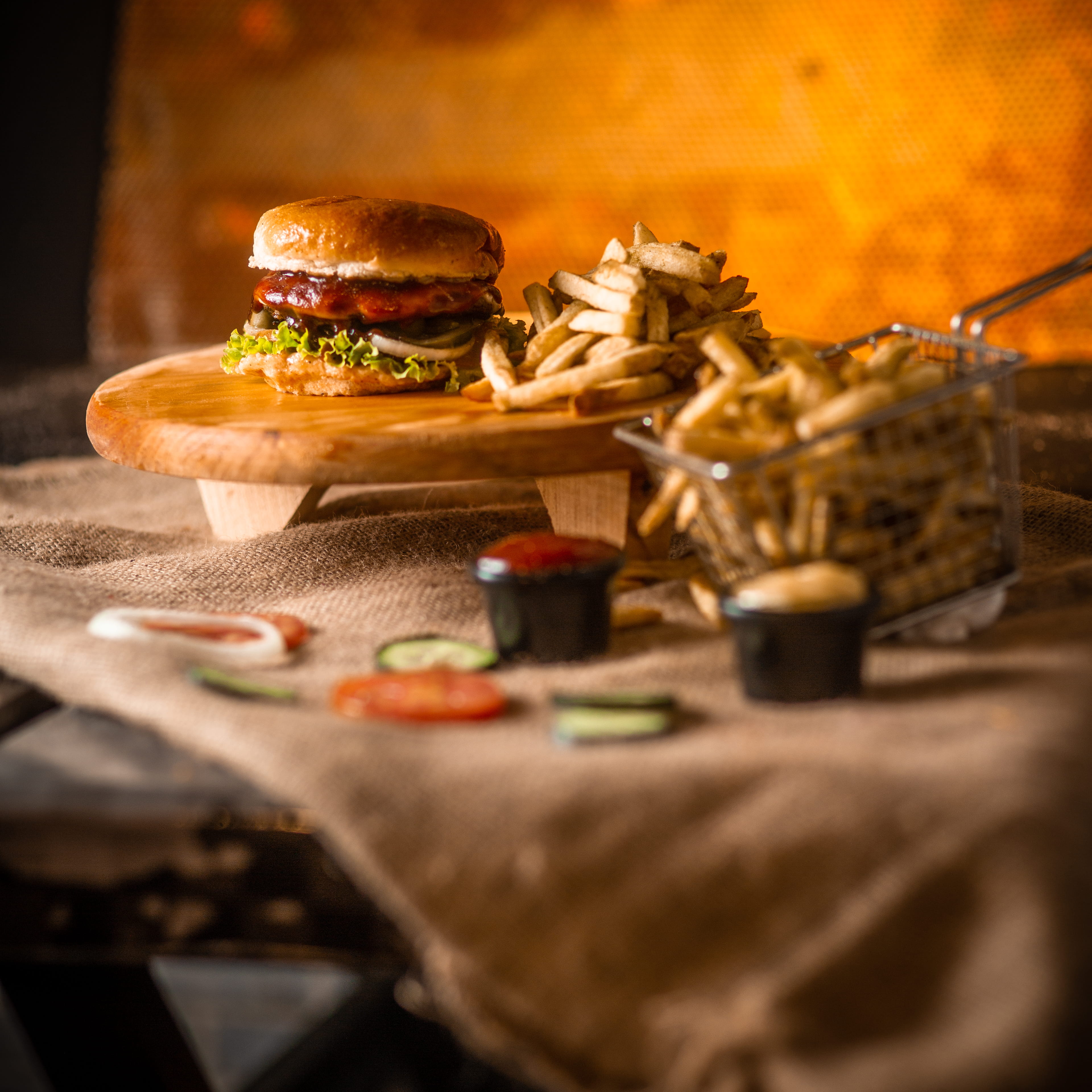 Texas Style Hamburger