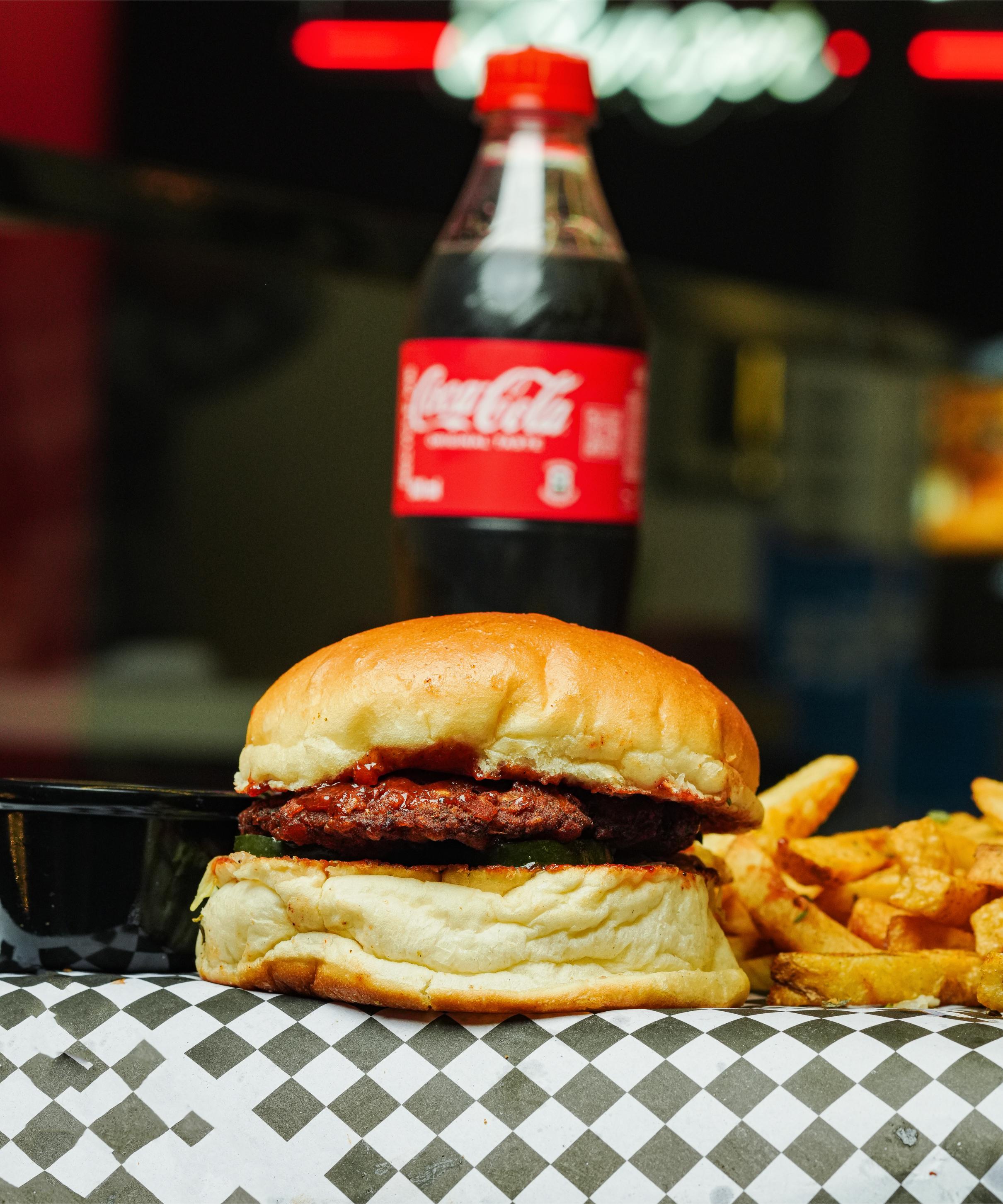 Fried Fish Fillet Burger